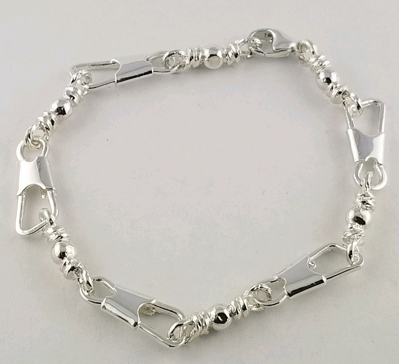 ACTS Bracelet Sterling Silver Fishers Of Men Bracelet/Walk to Emmaus. Beautiful!