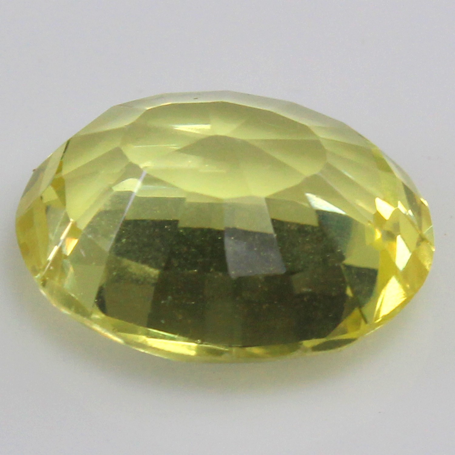 Natural 11.85 Ct Certified Ceylon Yellow Sapphire 15×12 MM Oval Shape Gemstone
