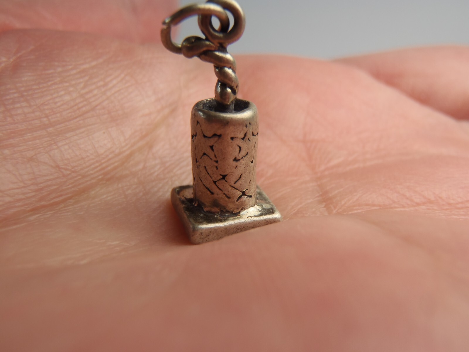 925 Sterling Silver Firecracker Fireworks Charm Made in USA Free Shipping