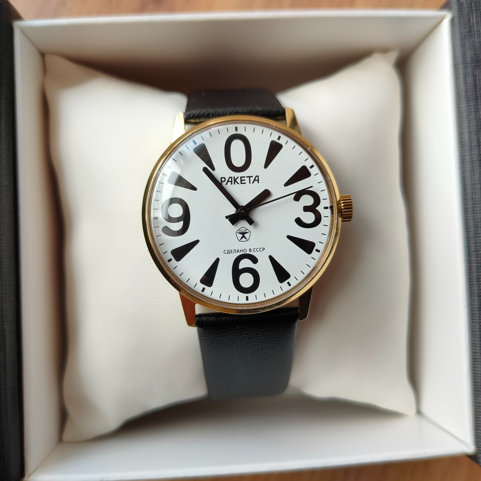 Raketa BIG ZERO mechanical 2609 Raketa small zero raketa 0 white watch