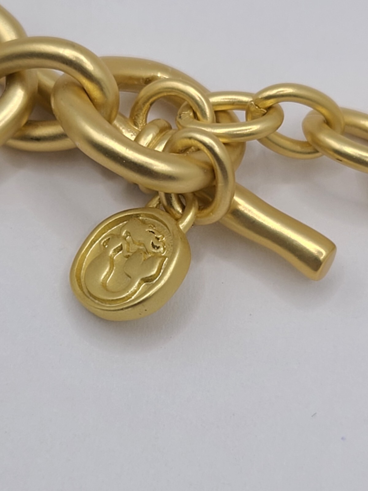 Spartina 449 Collector Charm Chain Toggle Necklace (No Charms)