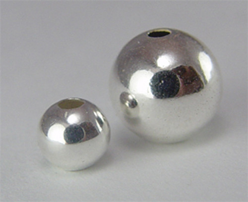 sterling silver round seamless:2mm,3mm,4mm,6mm,8mm