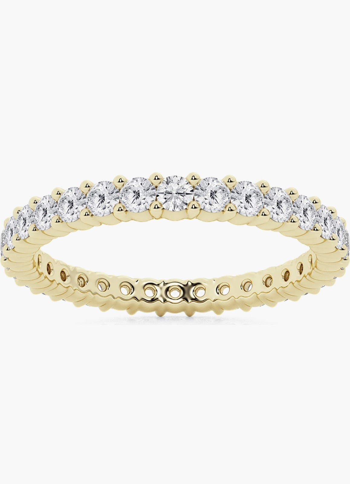 BCT Diamond Lab Grown Eternity Band Ring