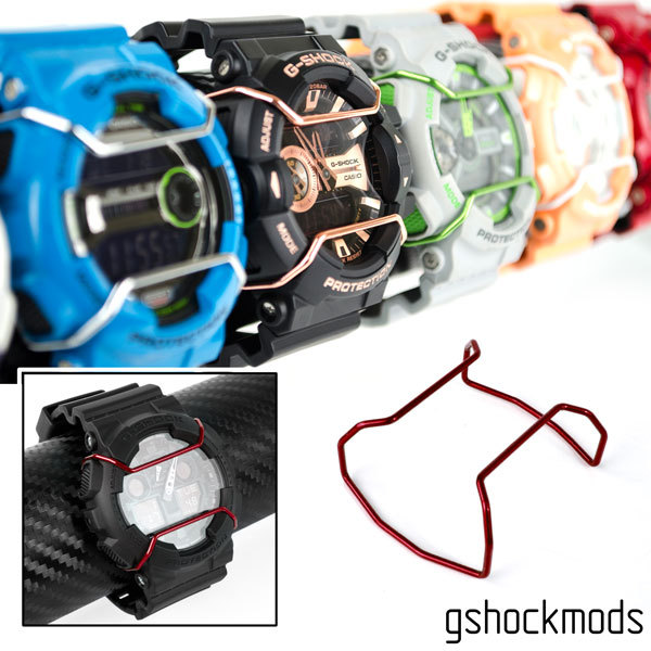 3 pc Wire Guard Protectors for Casio G-Shock Sport Watch Guards MUDMASTER
