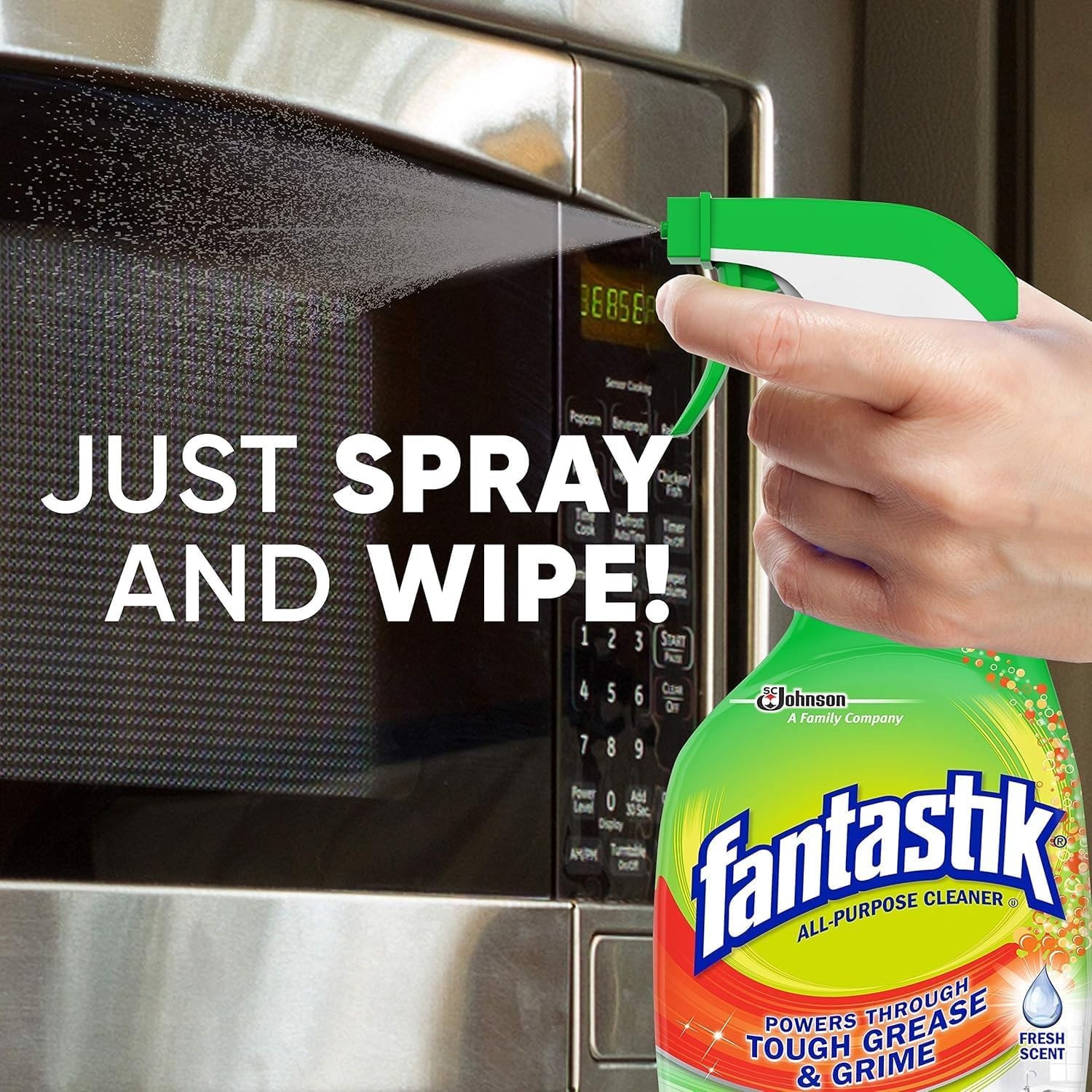 Fantastik All Purpose Cleaner, Multipurpose 32 Fl Oz (Pack of 1), White