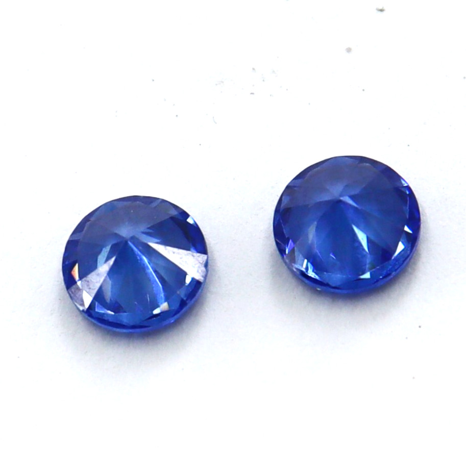 Blue Sapphire AAA+ Quality Certified Natural Loose Gemstone Round Cut 1.80 Ct