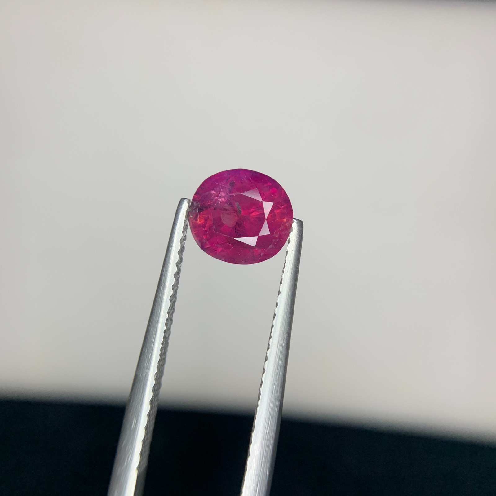 2.17 Ct Natural Kashmir Ruby Oval Shape Loose Gemstone