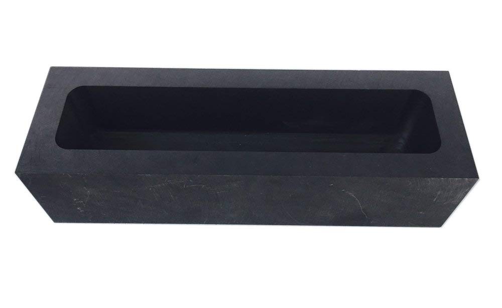 OTOOLWORLD Gold Silver Graphite Ingot Mold Mould Crucible Melting Casting