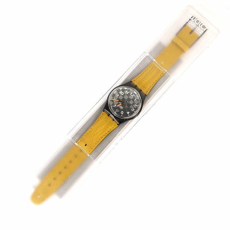 [A1R] Swatch Regular Gentlemen S Dead Stock New Old Stock Quartz Watch [v3y]