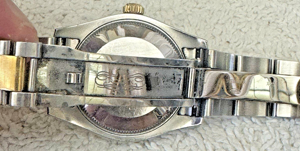 ROLEX 2 TONE 31MM OYSTER PERPETUAL DATEJUST FULL SET REF: 178243- 103 GRAMS