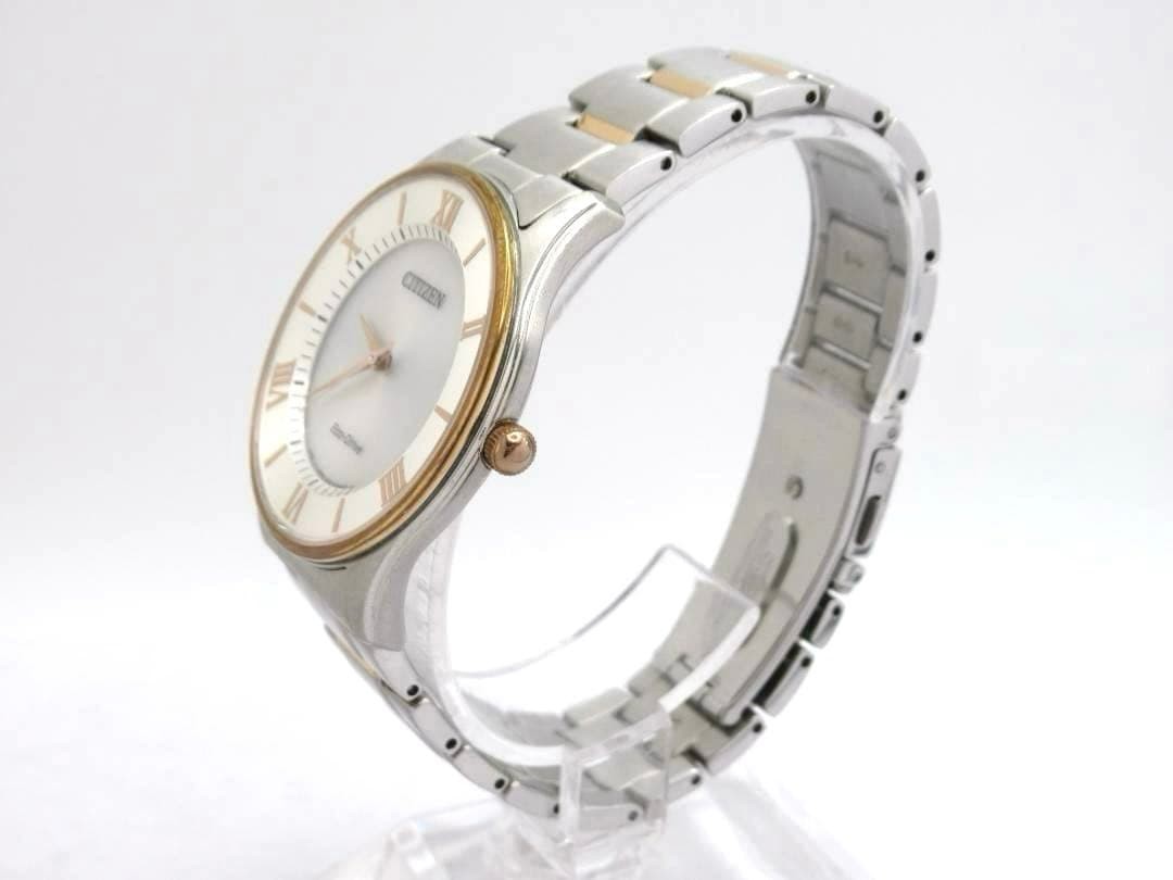 Excellent condition CITIZEN Eco-Drive E031-S111056 Solar Watch