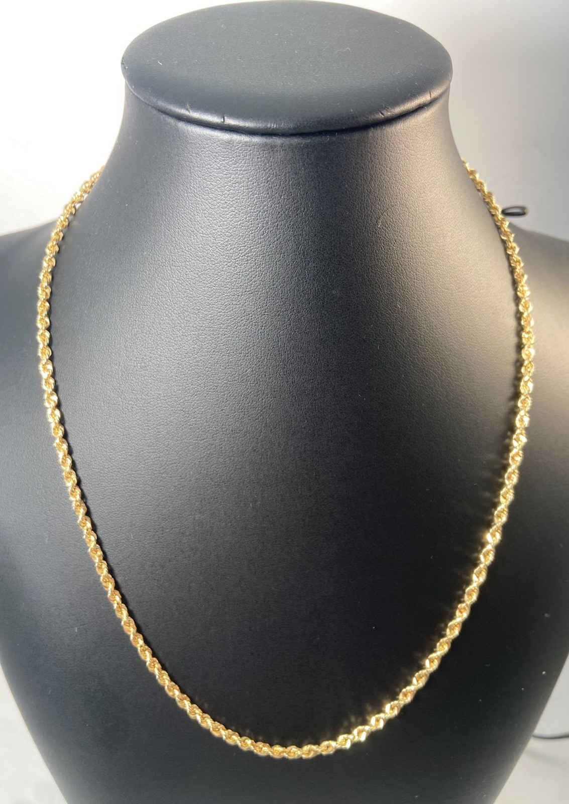 Gold Rope Solid 14K Chain | 20 inch | 3.0mm | 12.0 Grams
