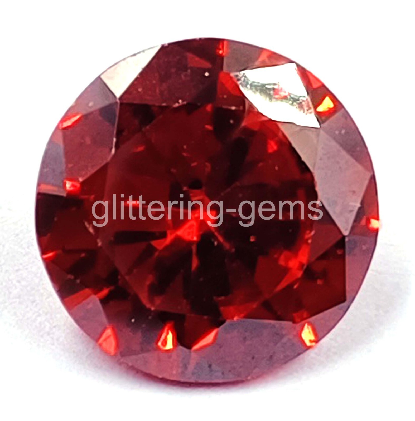 Natural Red Ruby Round Cut 10×10 mm Size Lot IGL Certified Loose Gemstone M25