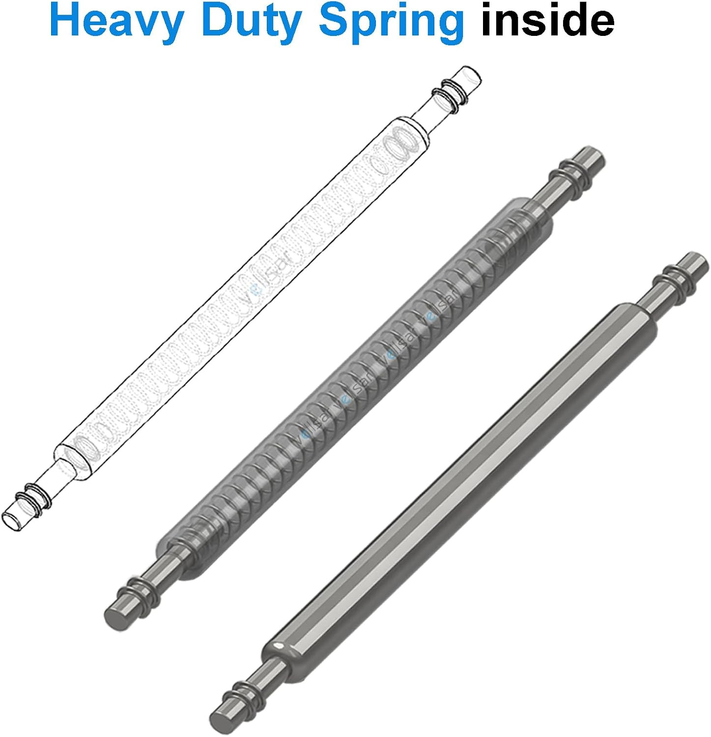 Watch Band Pins Spring Bars Tool Kit, 1.5Mm & 1.8Mm Thickness | Heavy Duty, Comp