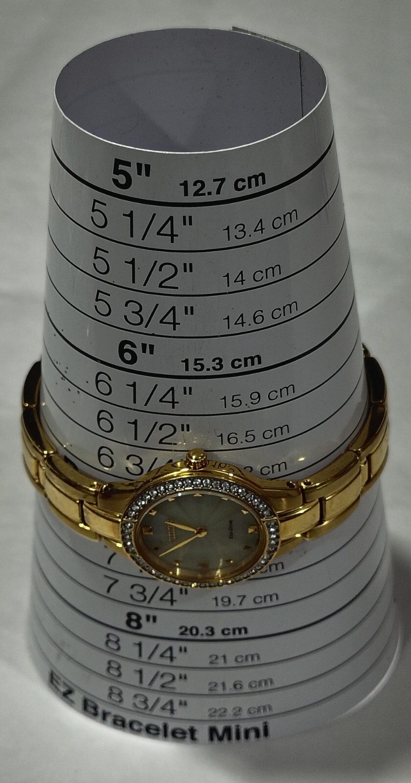 B023-S092990 CITIZEN ECO DRIVE MOP DIAMOND ACCENT WATCH FOR WOMEN C2-167