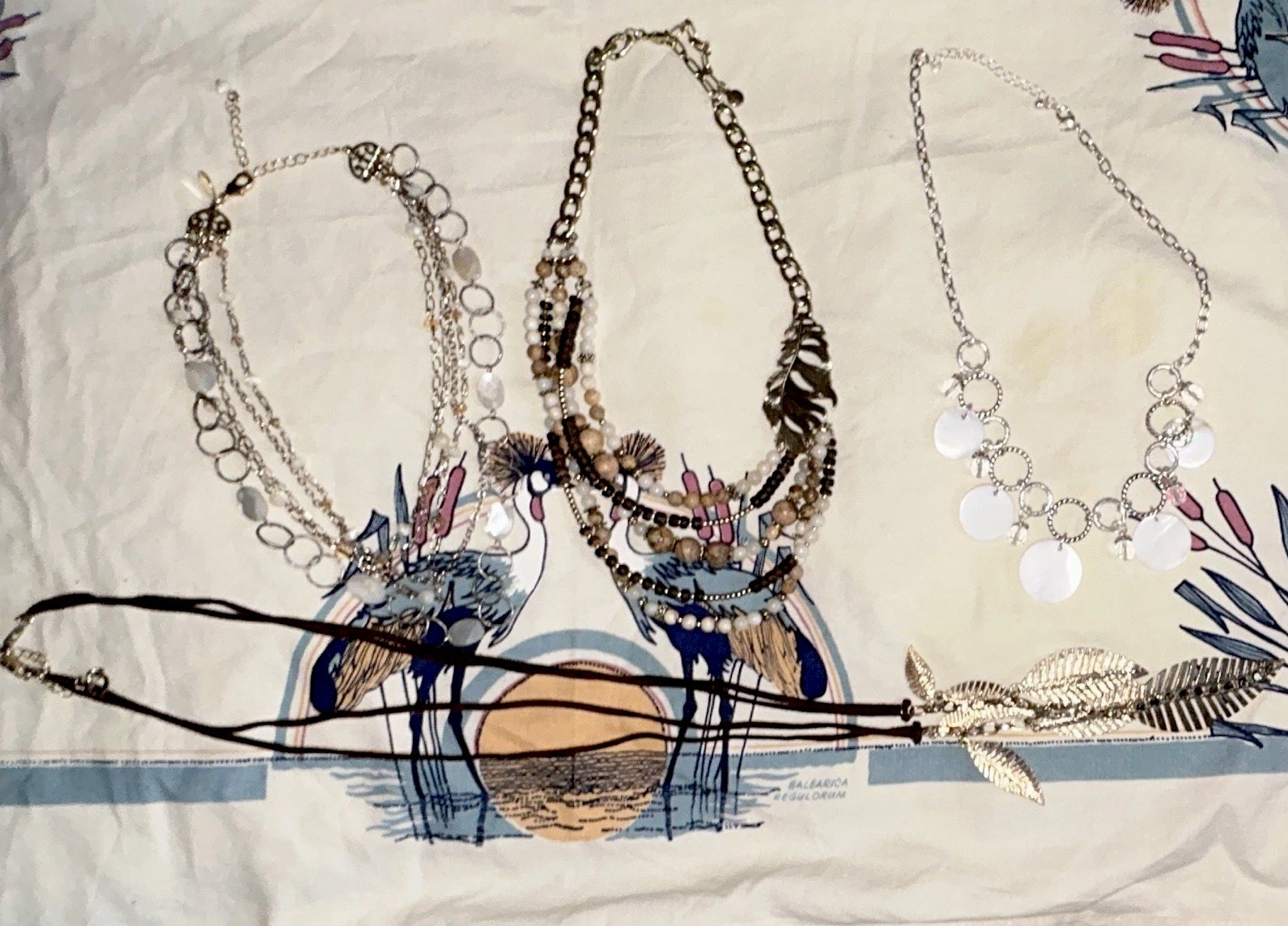 Mixed Media Necklace Lot. Metal, wood, feathers perfect for festival season!