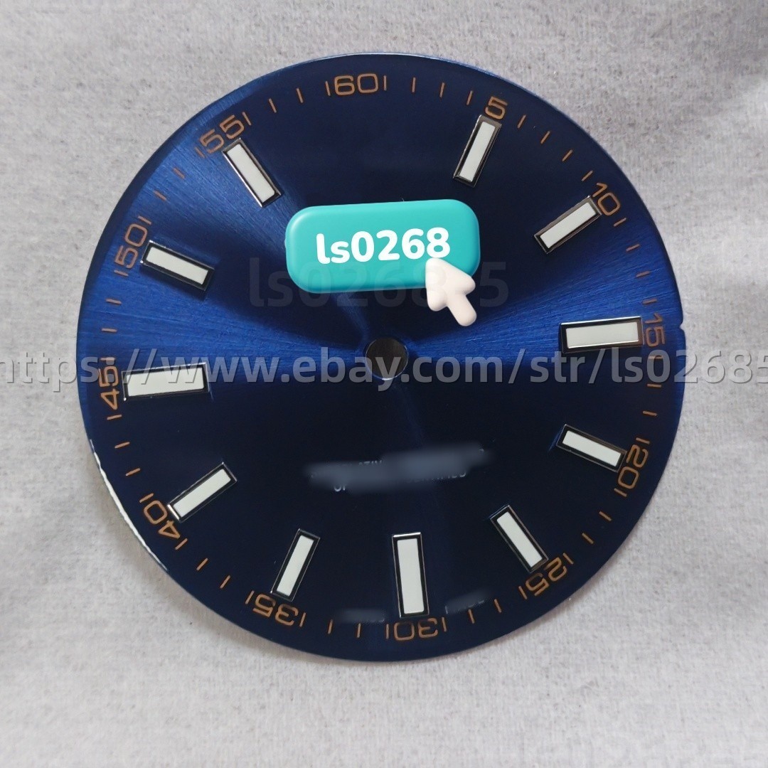DIY 40mm SET For 2824 watch case + dial + hands + stainless steel strap