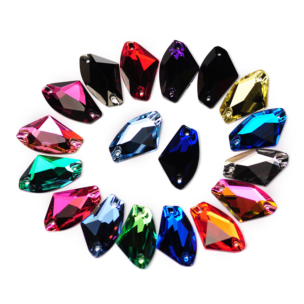 Boutique Galactic shape crystal sew on rhinestones Sewing Beads Jewellery DIY