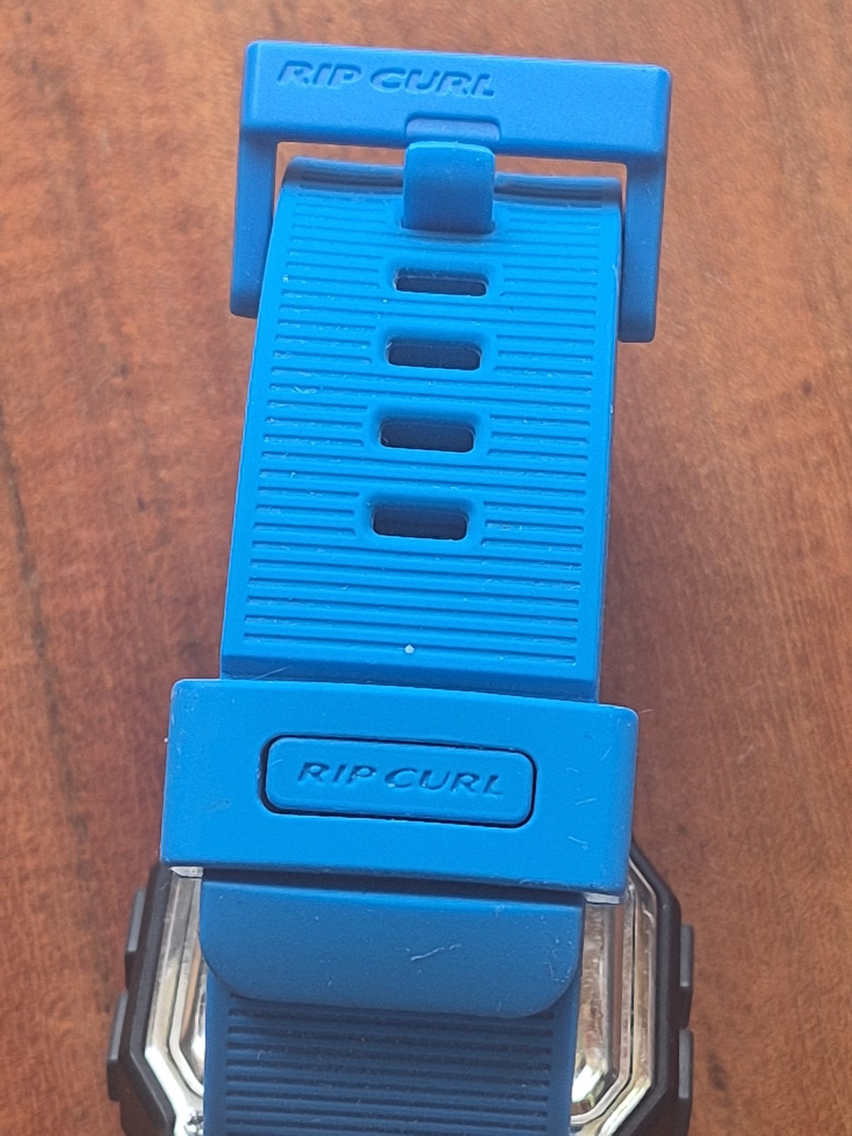 Rip Curl Surf Watch A2701 Atom Blue Rubber Strap Alarm Chrono Digital