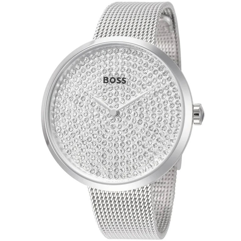 Hugo Boss Women’s Watch Silver Dial Two-Tone Stainless Steel Bracelet 1502657