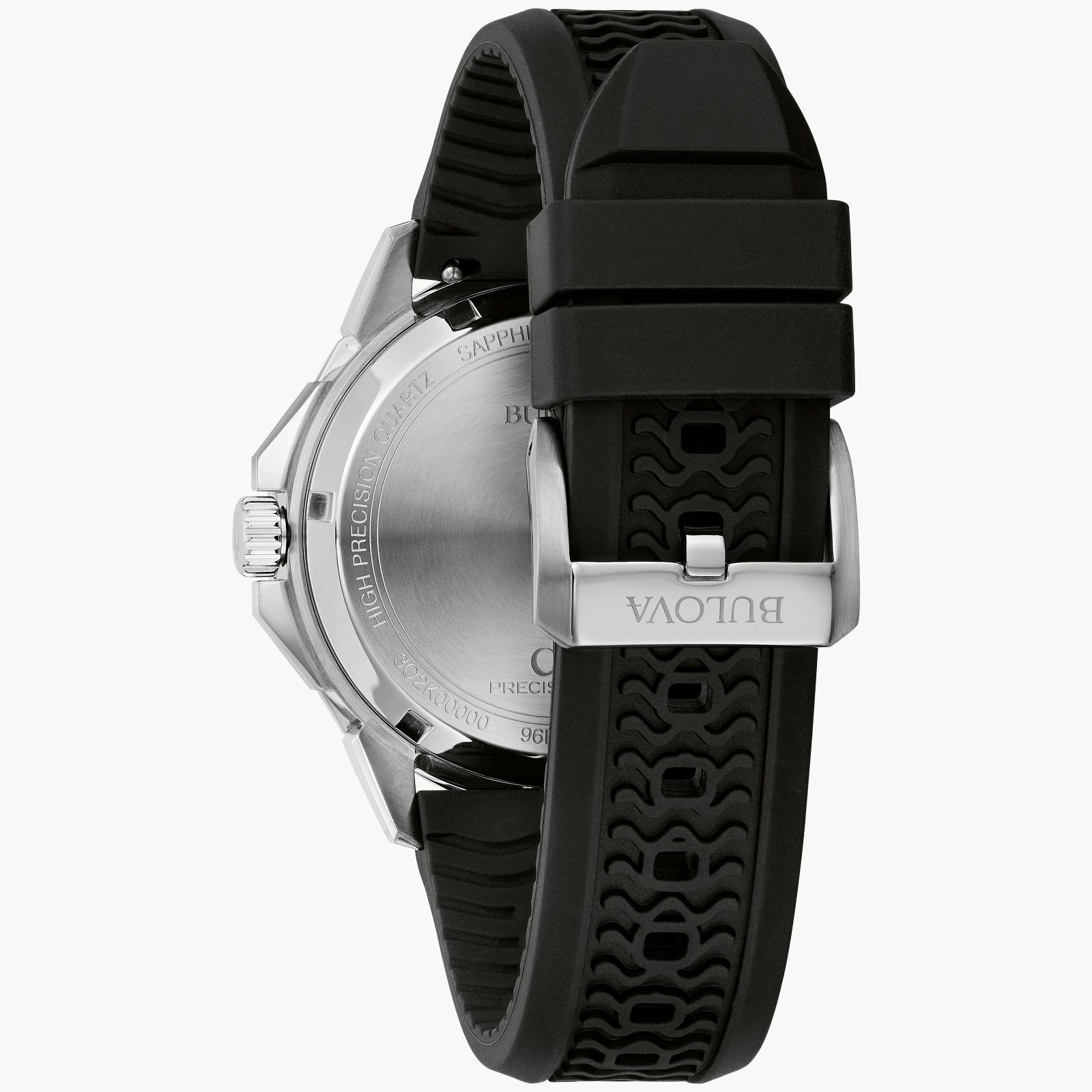 Bulova Men’s Series C Date Indicator Hpq Precisionist Black Watch 43MM 96B431