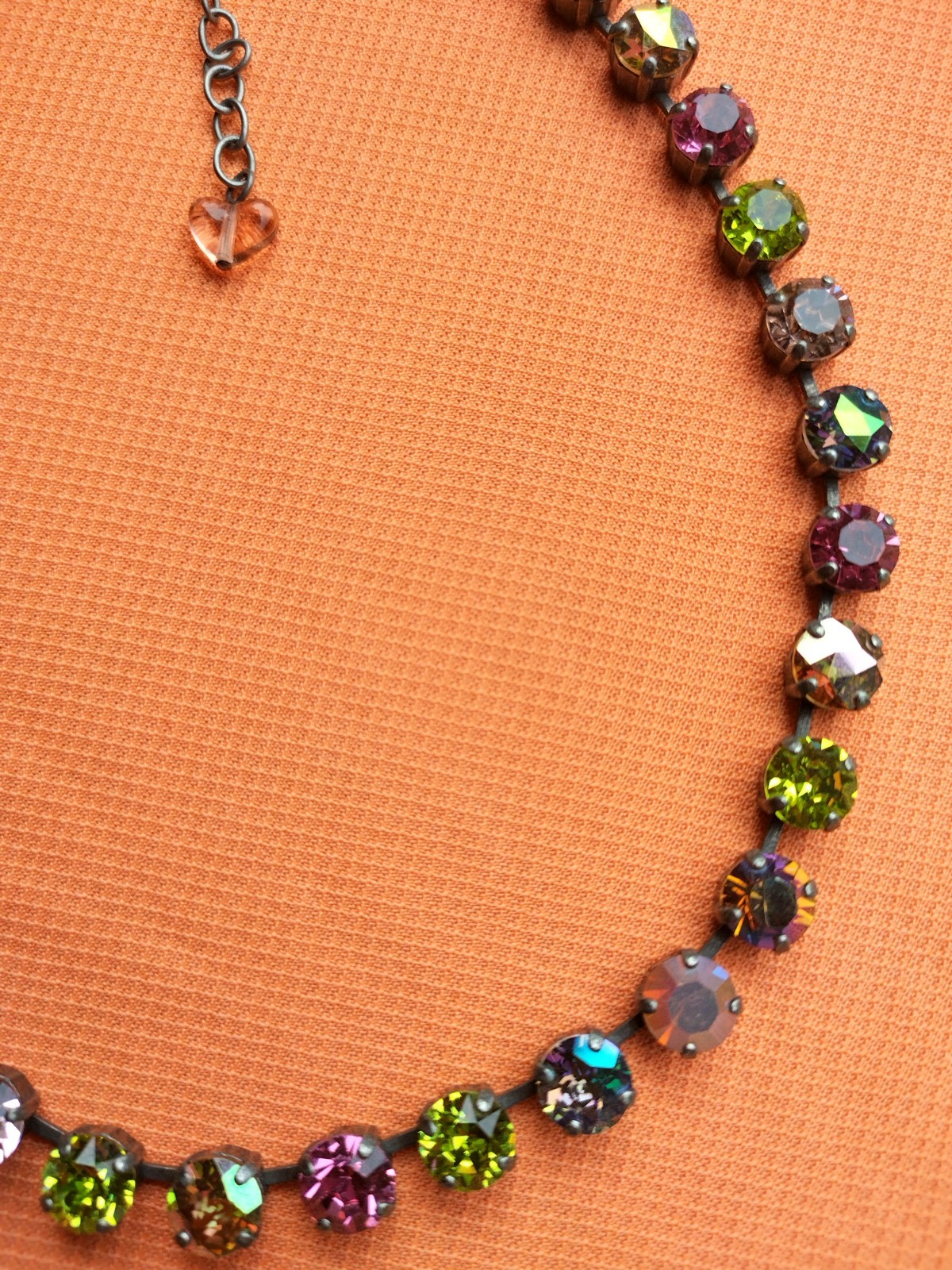Beautiful Sabika London necklace with tons of sparkle