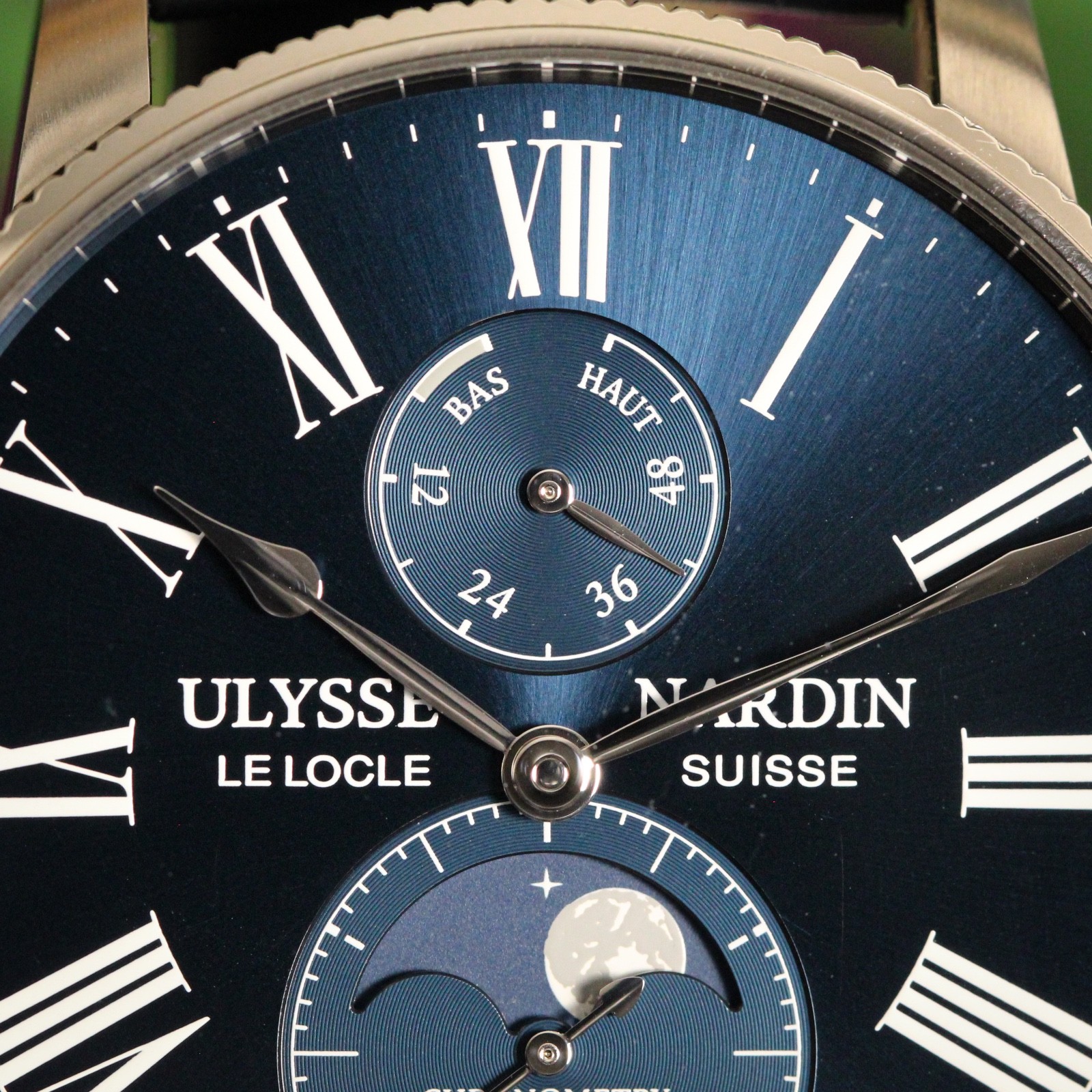 Ulysse Nardin Marine Torpilleur Moonphase 1193-310LE-3A-175/1A Blue Limited