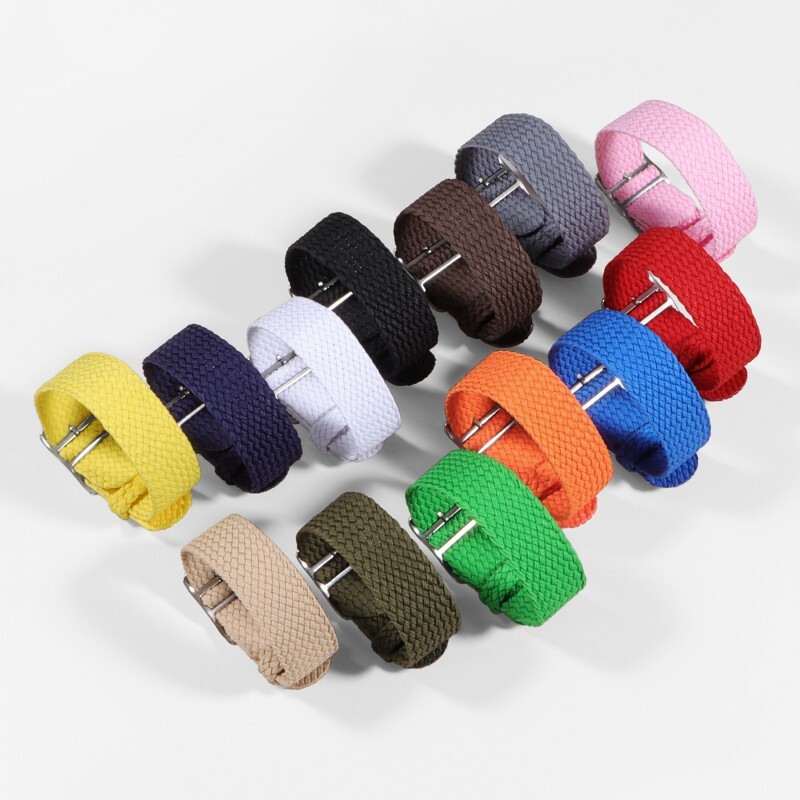 High Quality Breathable Nylon Canvas Watch Band Strap 14/16/18/20/22mm Universal
