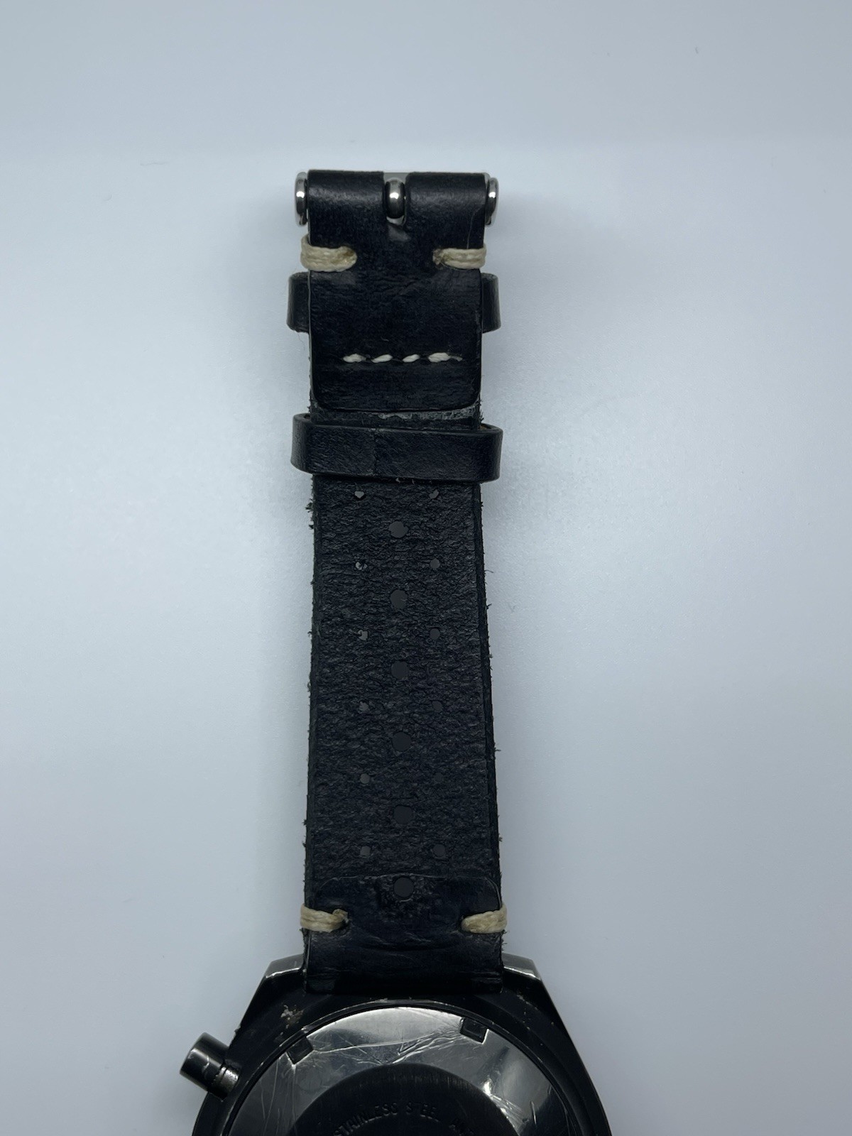 LeJour 7000 Chronograph Valjoux 7750 Black PVD, Serviced, Top Gun Era – 41mm