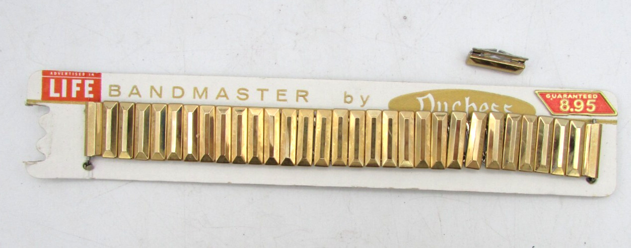 VINTAGE/ANTIQUE DUCHESS EXPANSION WRISTWATCH BAND 17mm PARTS OR REPAIR #2 W66