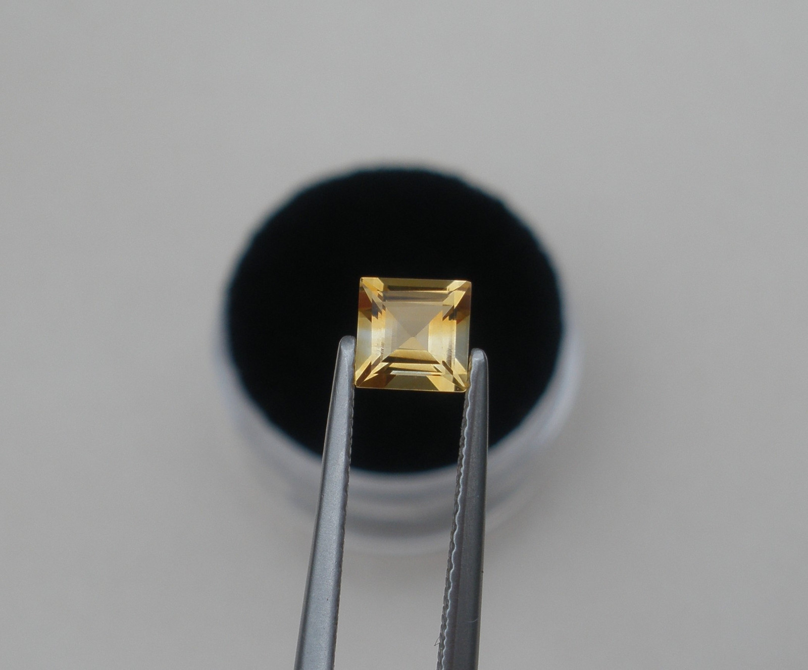 Citrine Square Natural Loose Faceted Gem 5mm