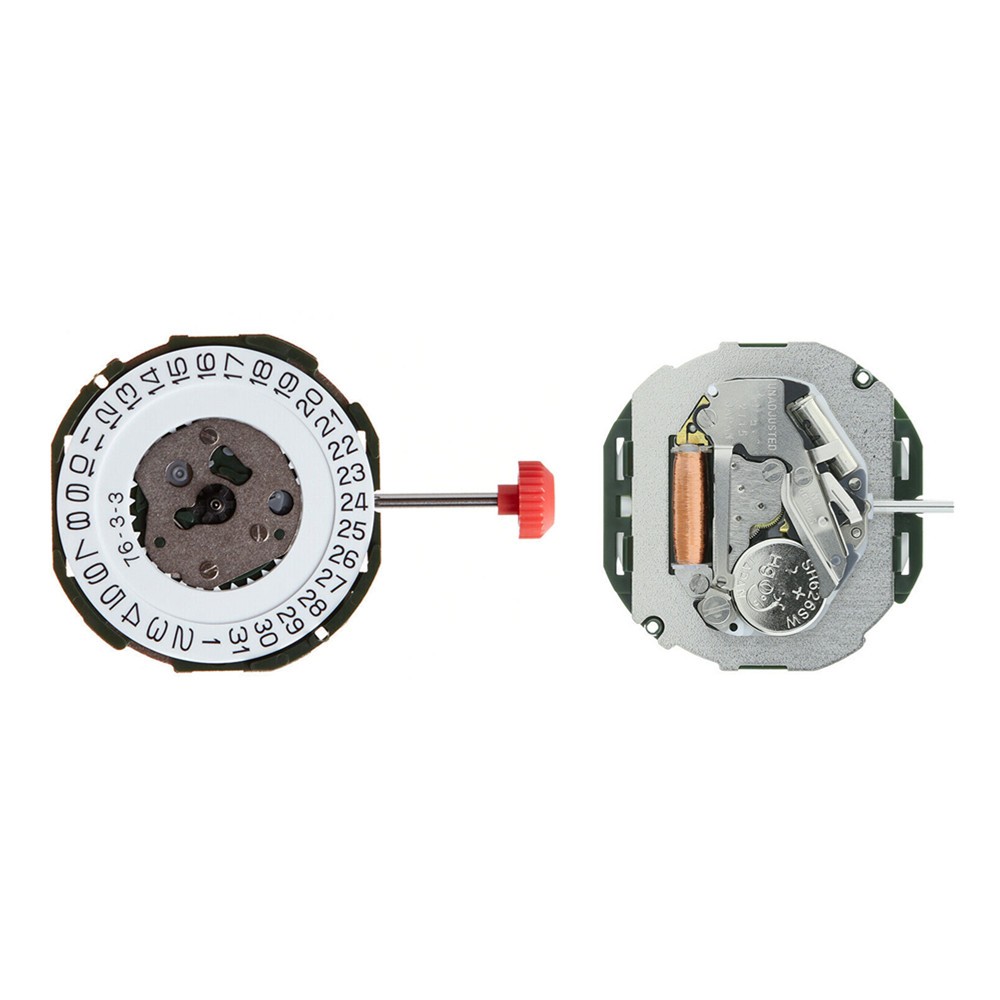 23.3mm 3-Hand Date @ 3 Quartz Watch Movement with Battery&Stem For Miyota 2115