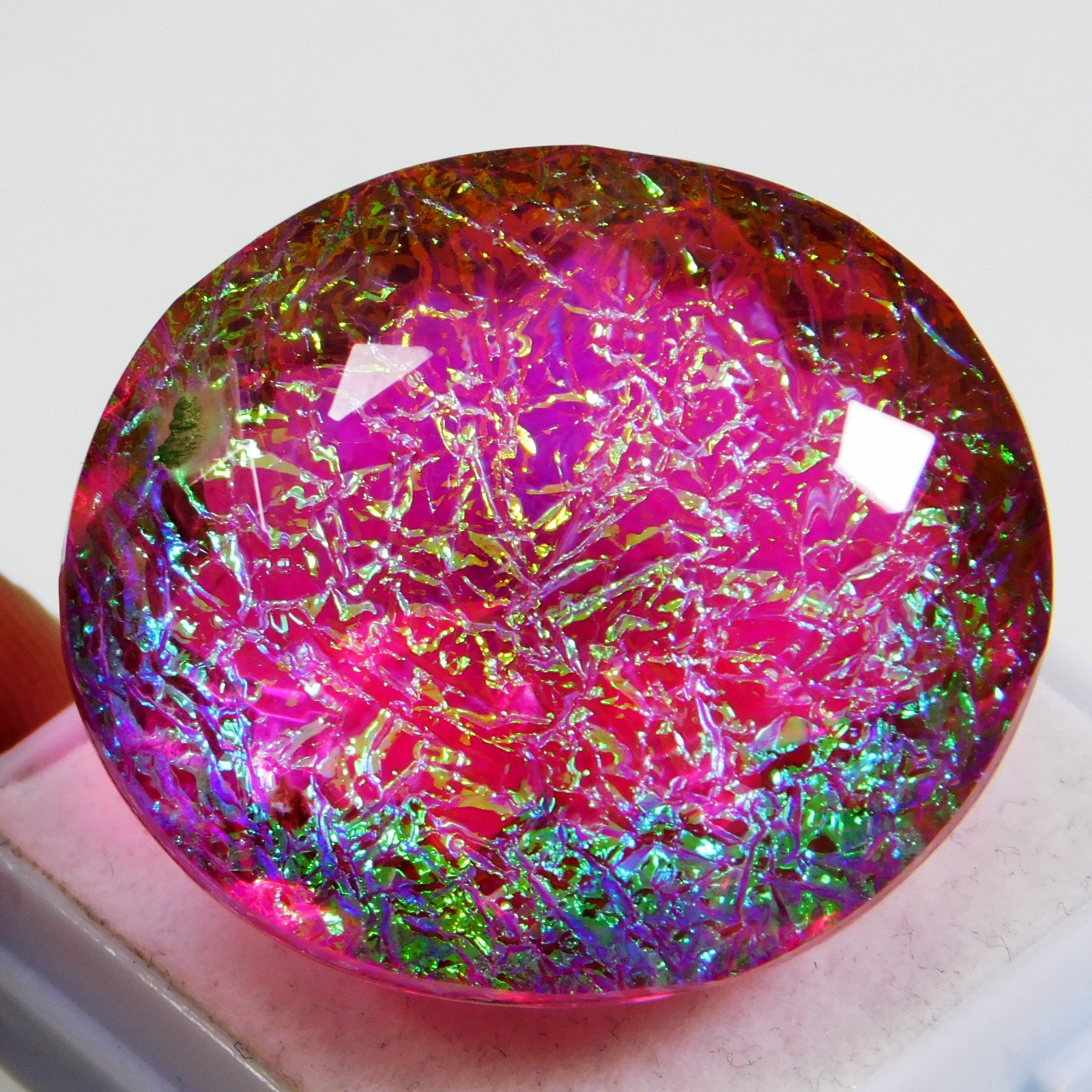 Natural 68.80 Ct Australian Monarch Fire Opal Oval Cut Certified Gemstone