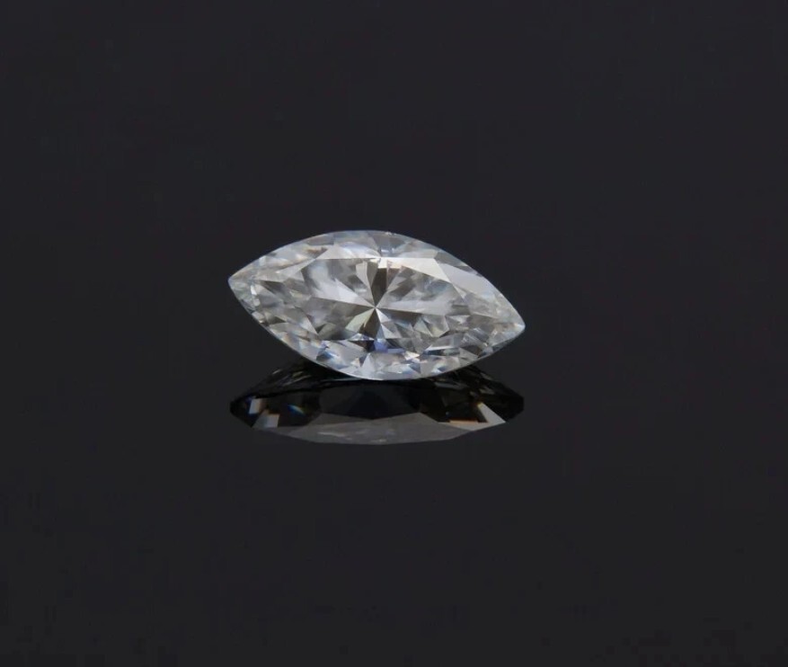 Certified Loose CVD Diamond Marquise Lab Grown 1 Pc D Color 3 x 5 mm IF Clarity