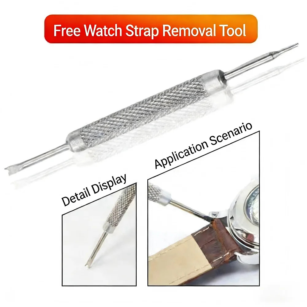 144-360Pcs Stainless Steel Spring Bar Set 1.5mm 8-25mm Watch Band Repair Pins