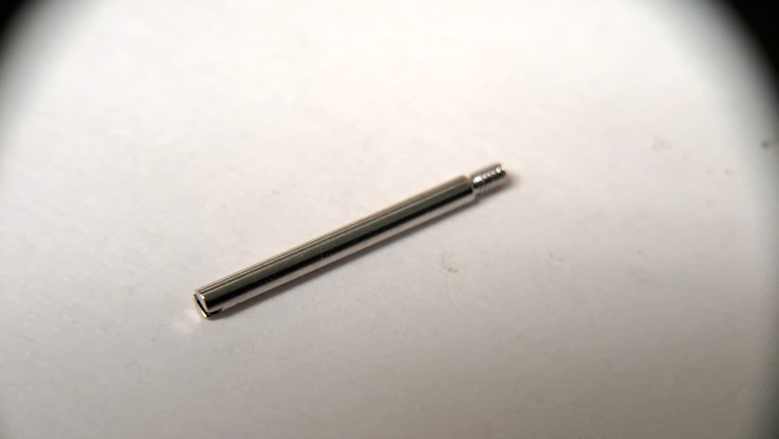 Rolex SCREW PIN for BRACELET S/S length 16mm, 1.3mm thick, 1.2mm thread thicknes