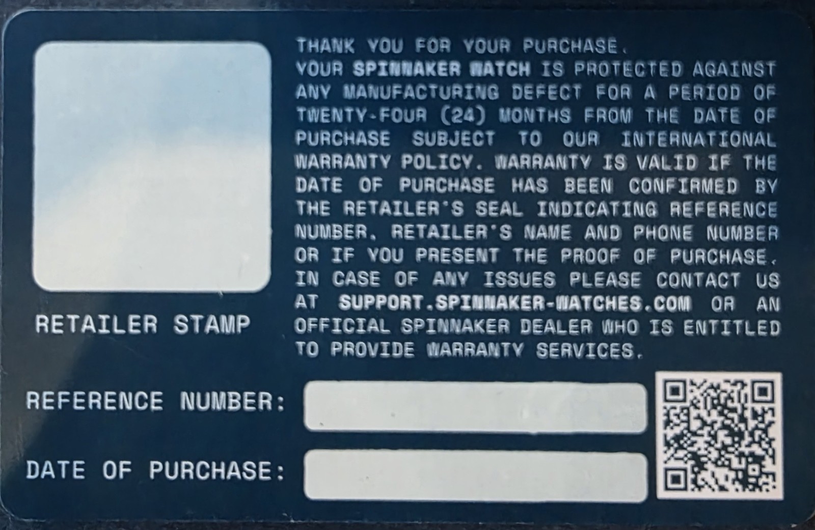 Spinnaker SP-5080-88 Automatic 200M Dive Watch Box & Extra Links