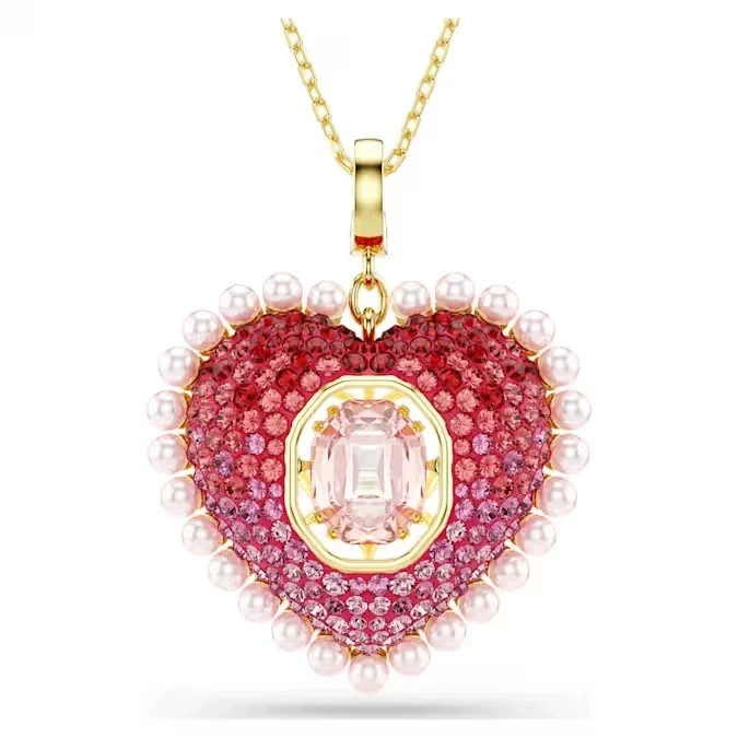 Swarovski Idyllia pendant Mixed cut, heart shape