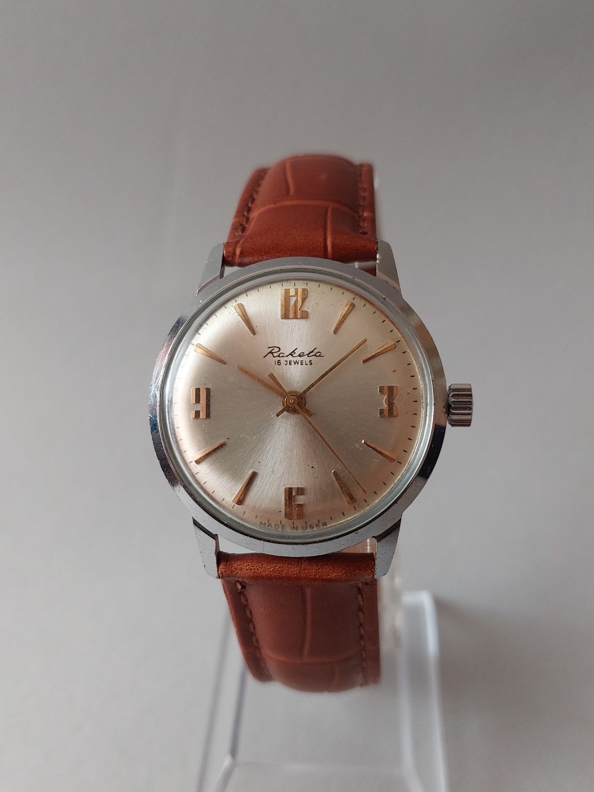 RAKETA Cal.2609 1960’s Authentic USSR (Serviced,Oiled)