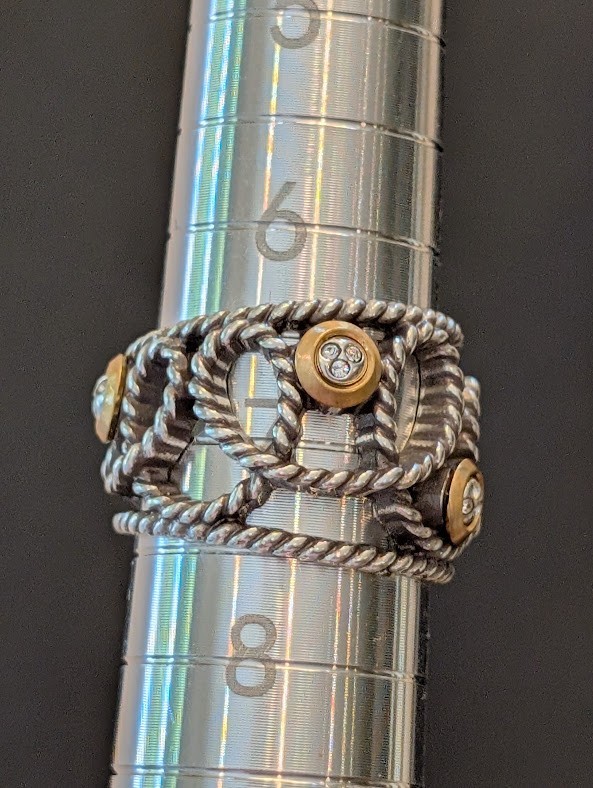 Brighton Massandra YALTA Ring Size 7 Rare Find!