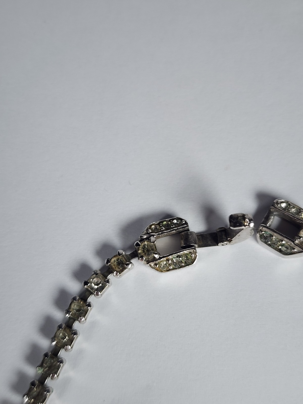 MARCEL BOUCHER SAPPHIRE BAGUETTE RHINESTONE ‘OPENING NIGHT’ POM POM NECKLACE SET