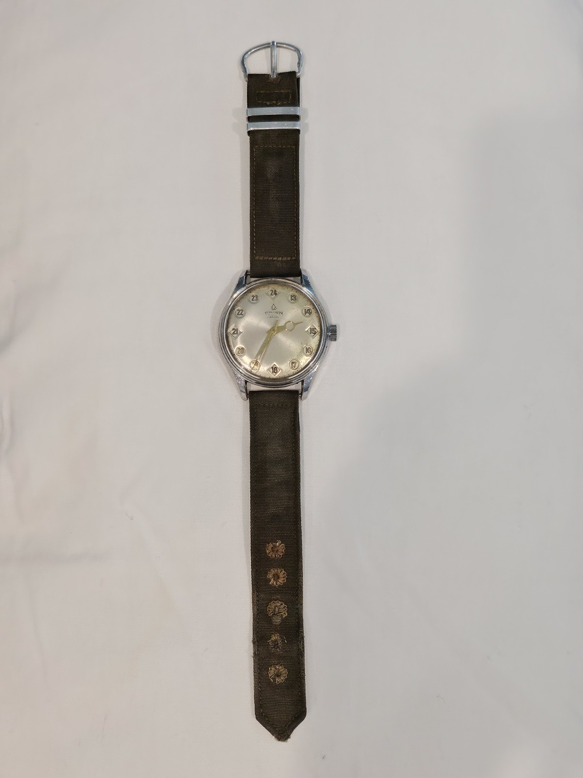 Gruen Precision Airflight Jump Hour – Vintage US Military Engraved Watch