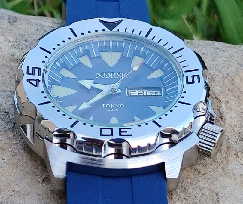 Sea Monster Diver Watch, Norsk, Olympic Citizen Quartz – Blue, 2020 Olympics