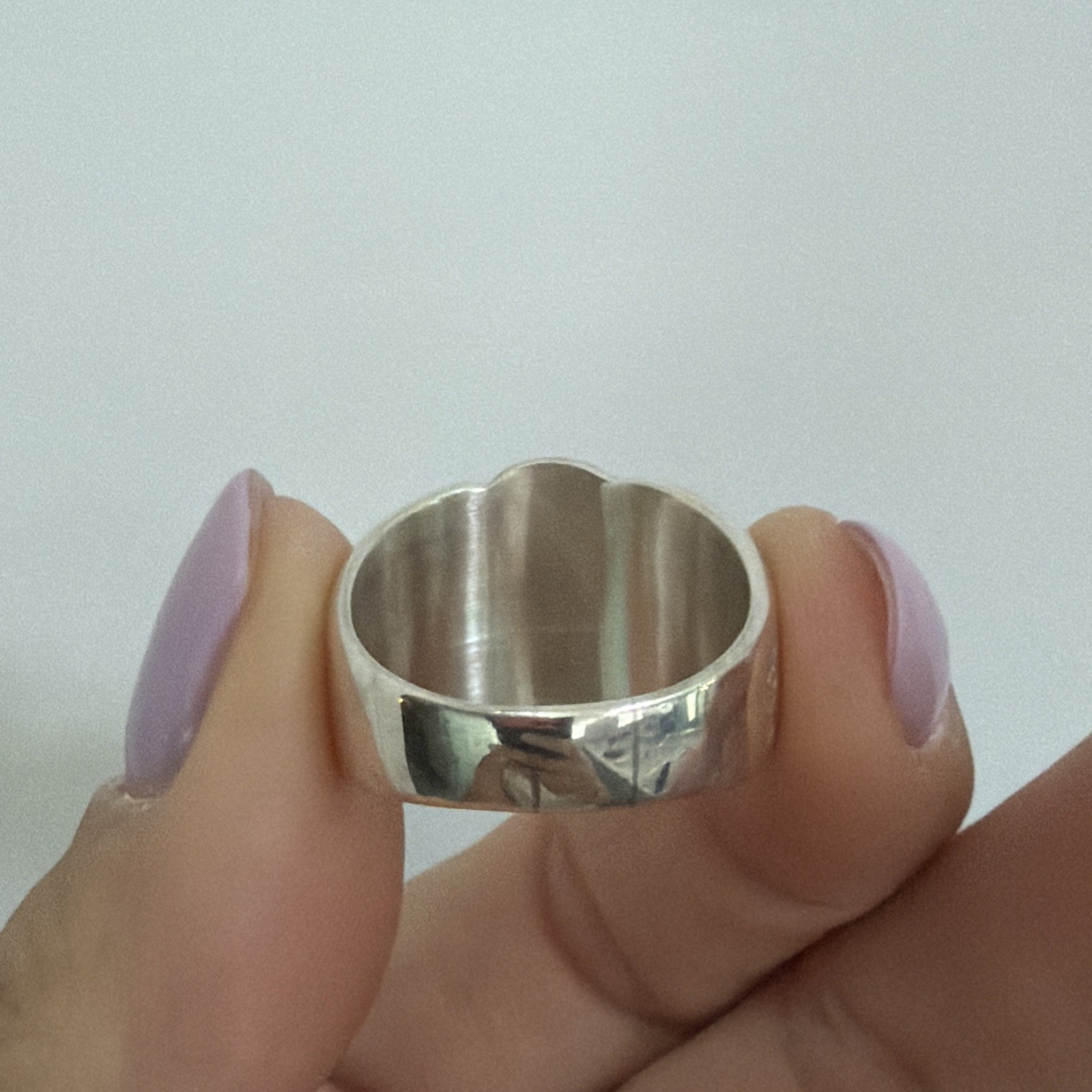 Tous Silver Ring Sz 7.75 RARE