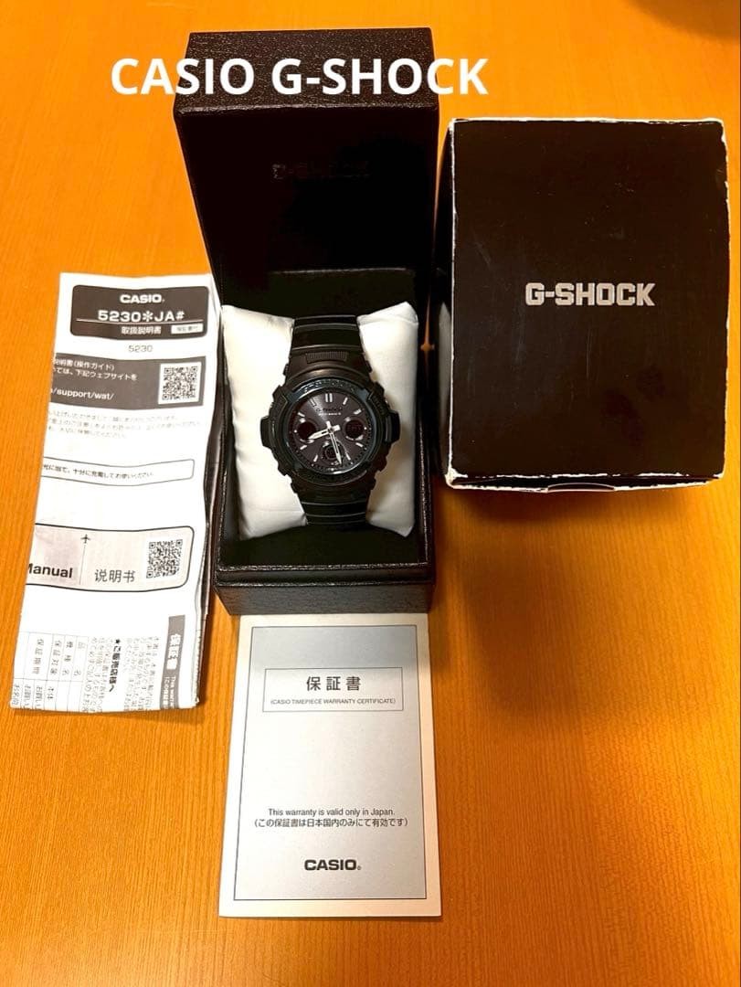 Excellent condition ✨ Casio G-SHOCK AGE-M100A-1AJF Analog-Digital Watch