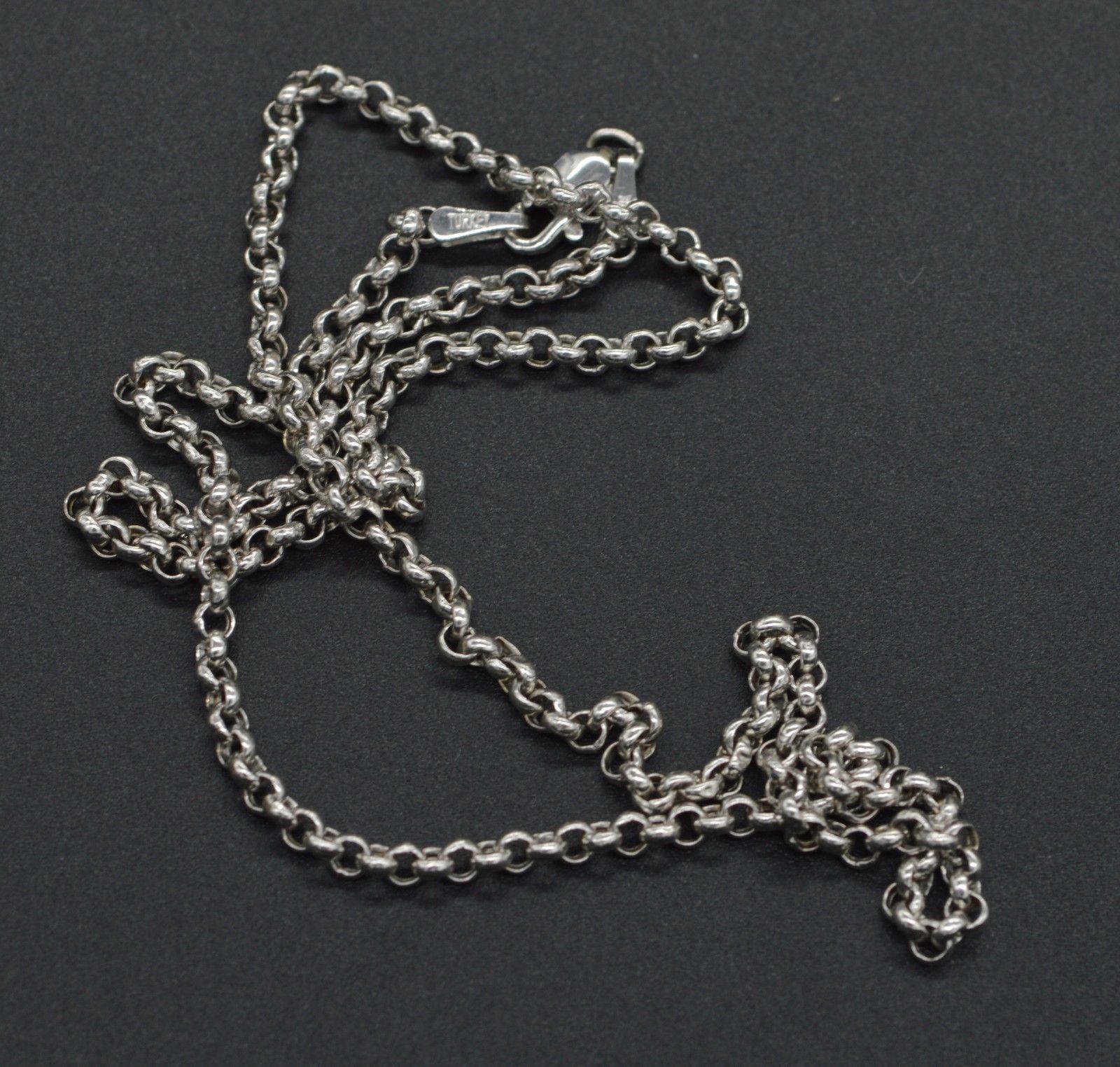 NEW 14k Solid white or Yellow Gold 2.3mm Rolo Chain 16″ 18” 20” 22” 24” 30″