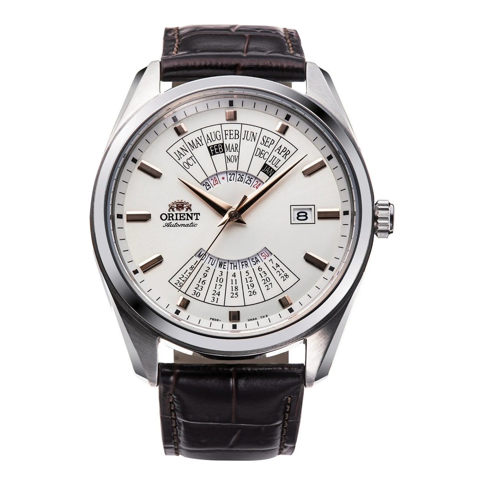 ORIENT MULTI YEAR CALENDAR RA-BA0005S30B Brown Leather Automatic Watch