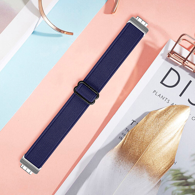For Fitbit Inspire3 HR 2 Replacement Band Bohemia Woven Nylon Elastic Strap Band