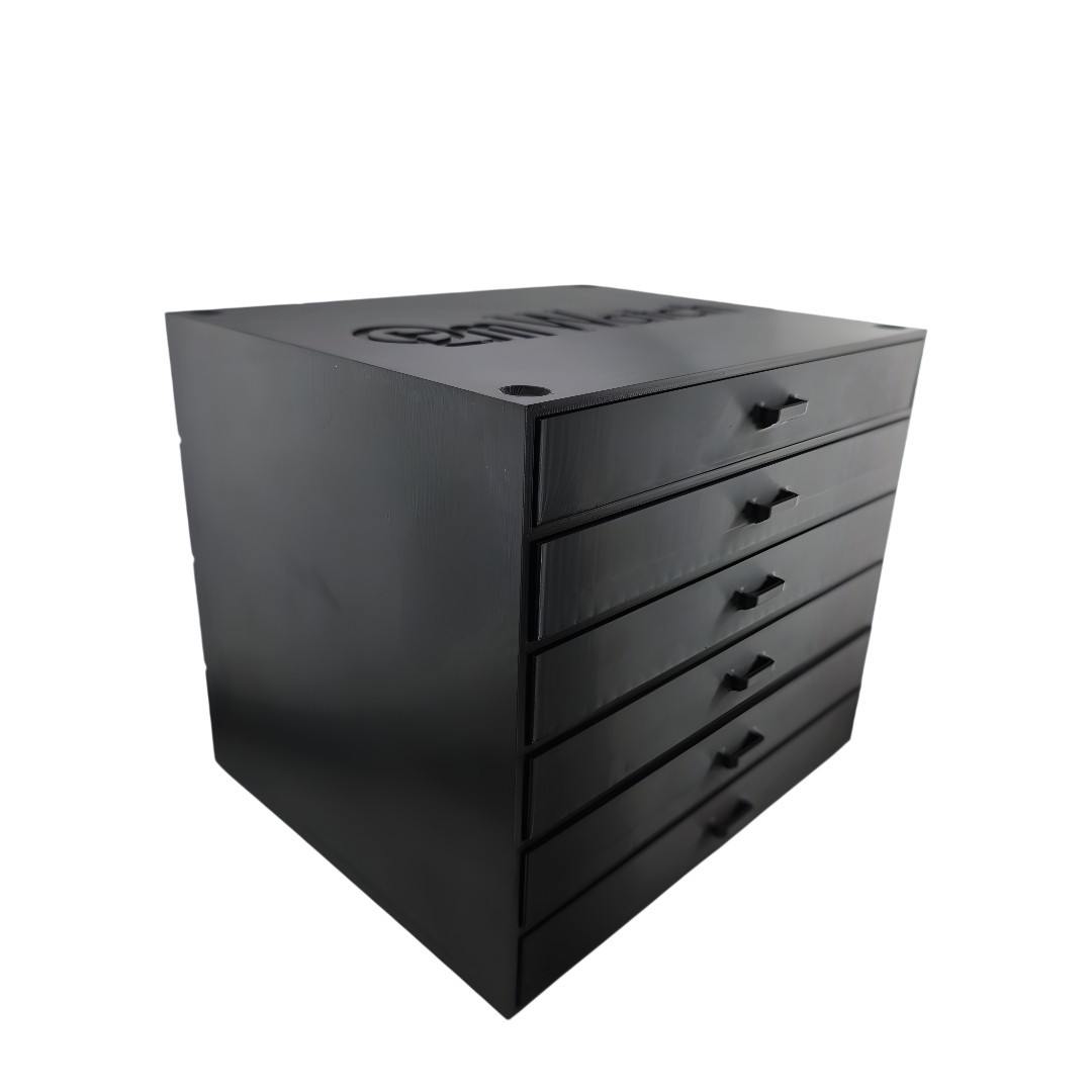 Professional Modular Watch Part Storage System – 3D Printed ABS Drawers & Bins