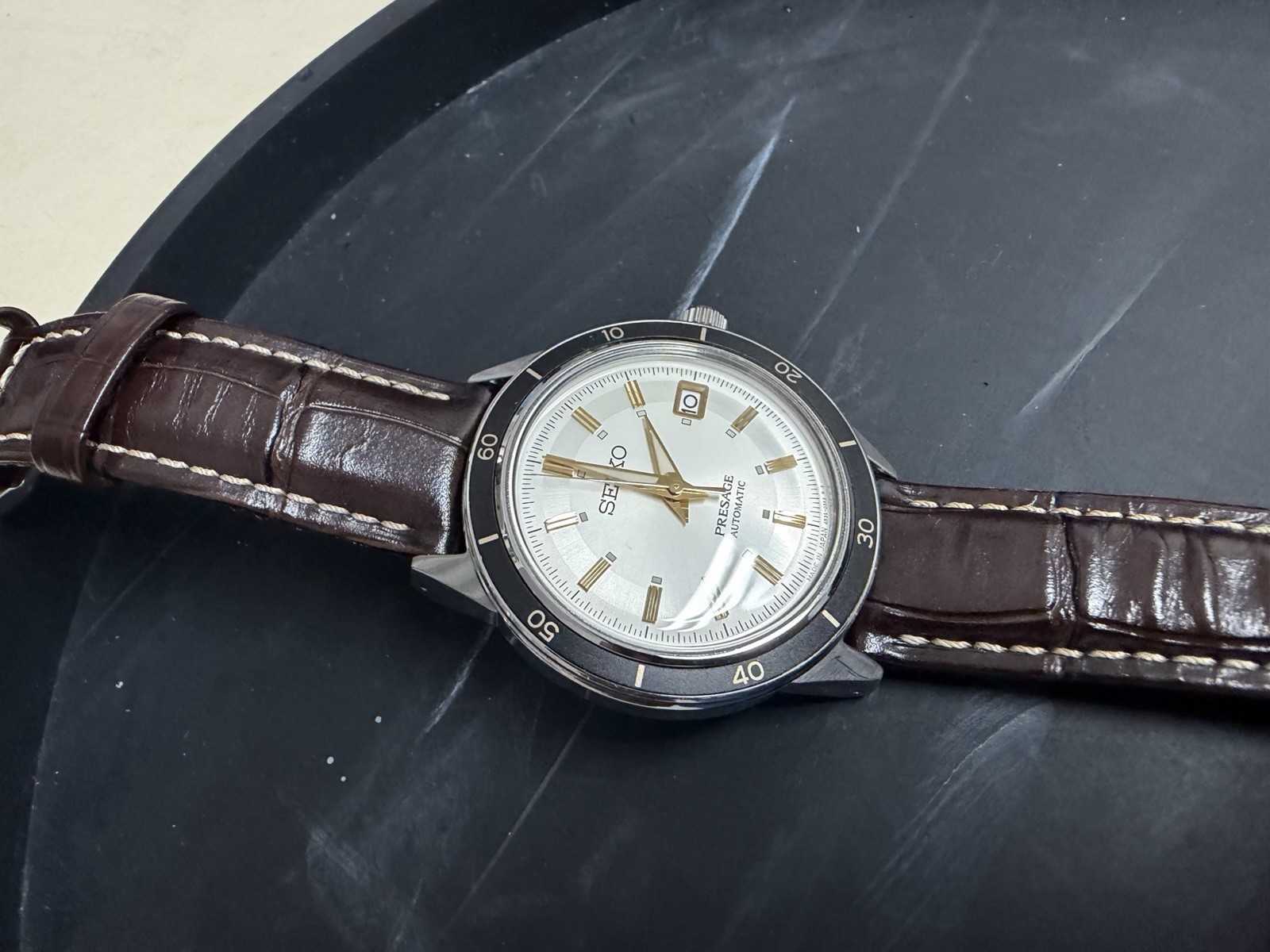 SEIKO Automatic Watch for Men – Presage Collection Vintage 1960s Watch